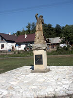 Památník, partizán Slávek Londa, Rusava